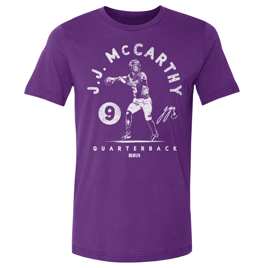 J.J. McCarthy Men&#39;s Cotton T-Shirt | 500 LEVEL