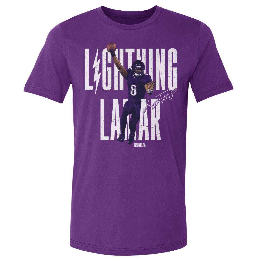 Lamar Jackson Men&#39;s Cotton T-Shirt | 500 LEVEL