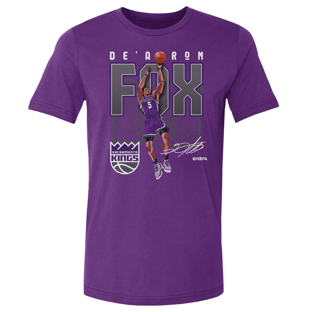 De&#39;Aaron Fox Men&#39;s Cotton T-Shirt | 500 LEVEL