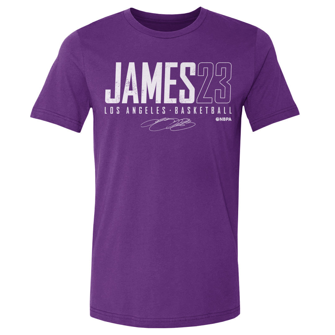 LeBron James Men&#39;s Cotton T-Shirt | 500 LEVEL