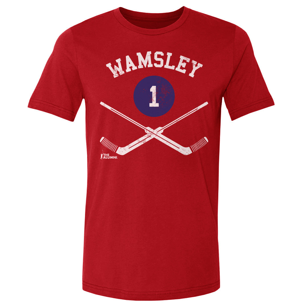 Rick Wamsley Men&#39;s Cotton T-Shirt | 500 LEVEL