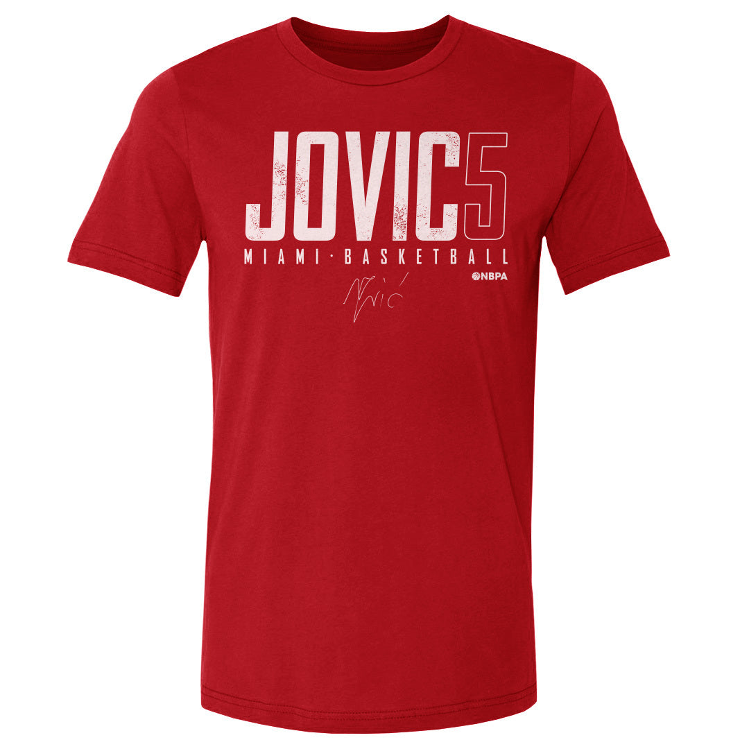 Nikola Jovic Men&#39;s Cotton T-Shirt | 500 LEVEL