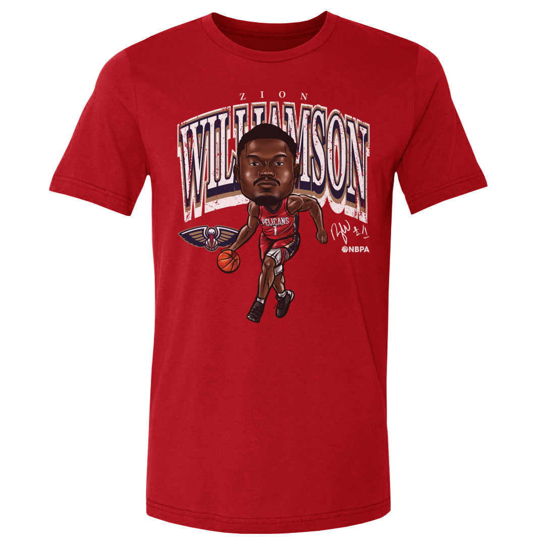 Zion Williamson Men&#39;s Cotton T-Shirt | 500 LEVEL