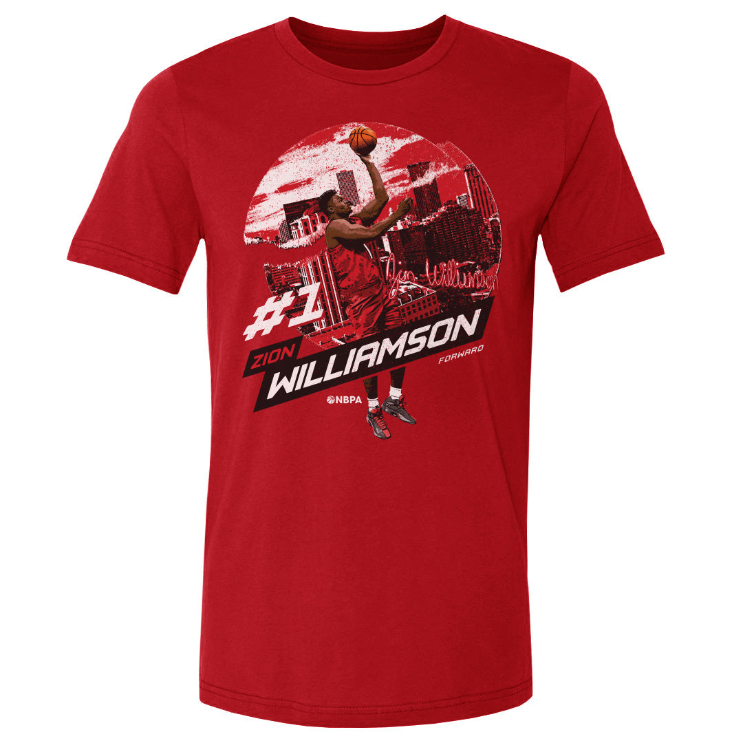 Zion Williamson Men&#39;s Cotton T-Shirt | 500 LEVEL