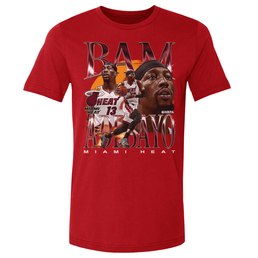 Bam Adebayo Men&#39;s Cotton T-Shirt | 500 LEVEL