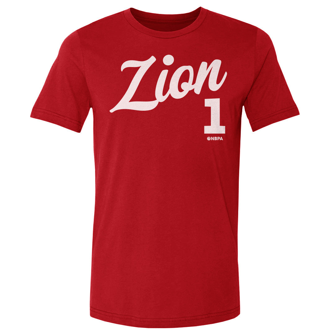 Zion Williamson Men&#39;s Cotton T-Shirt | 500 LEVEL