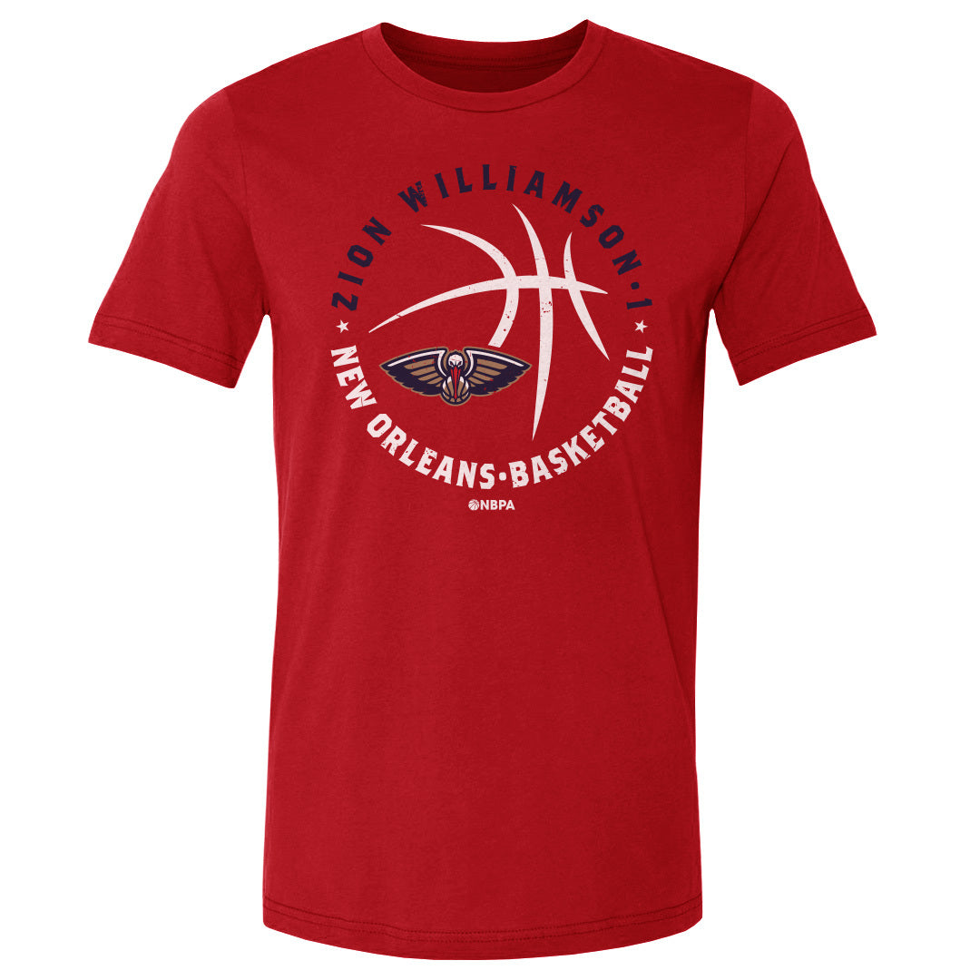 Zion Williamson Men&#39;s Cotton T-Shirt | 500 LEVEL