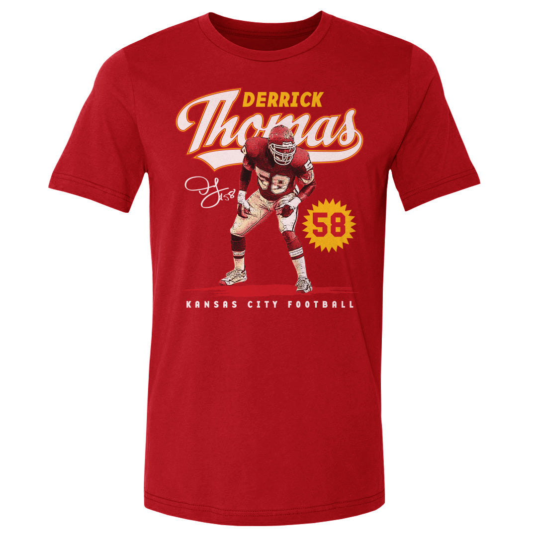 Derrick Thomas Men&#39;s Cotton T-Shirt | 500 LEVEL