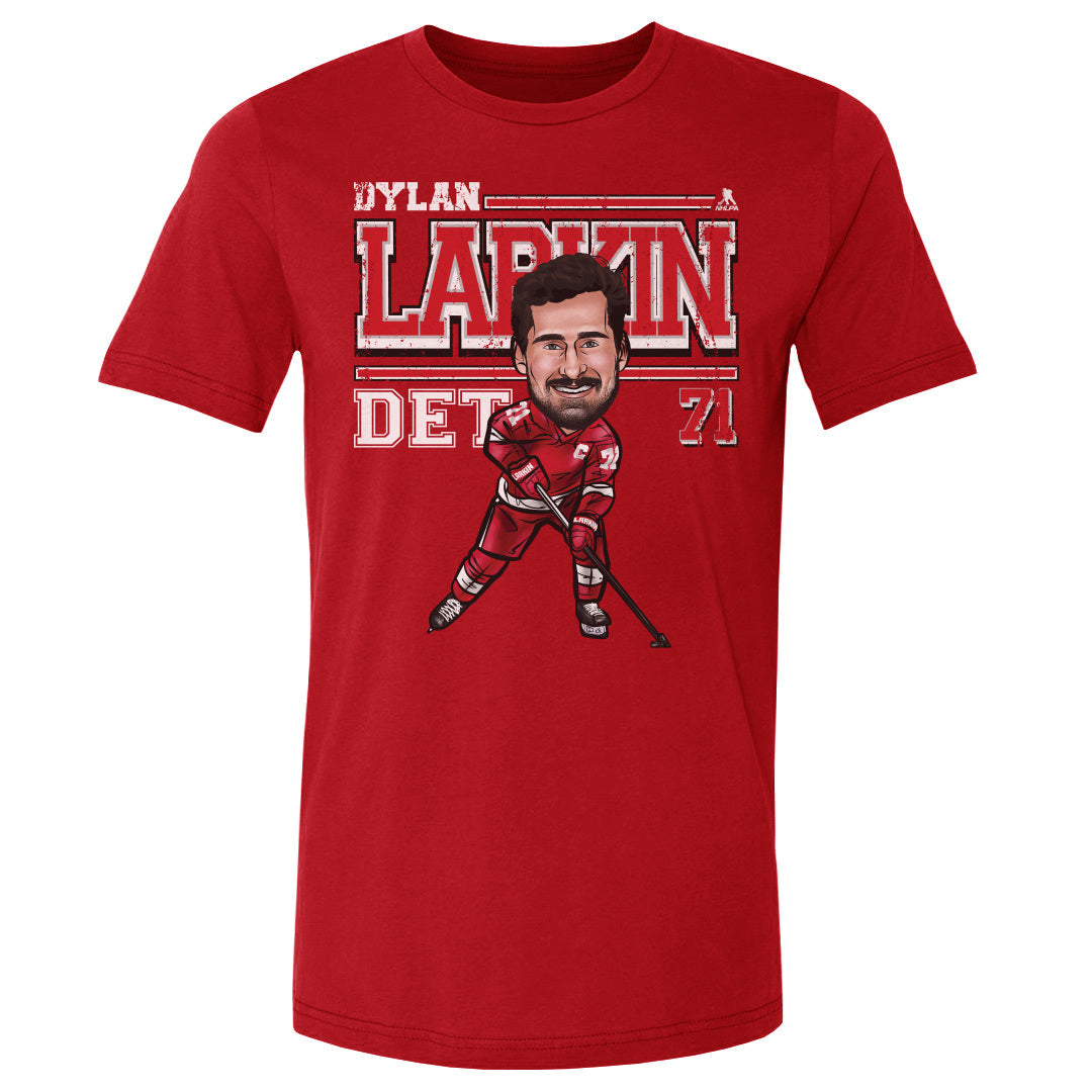 Dylan Larkin Men&#39;s Cotton T-Shirt | 500 LEVEL