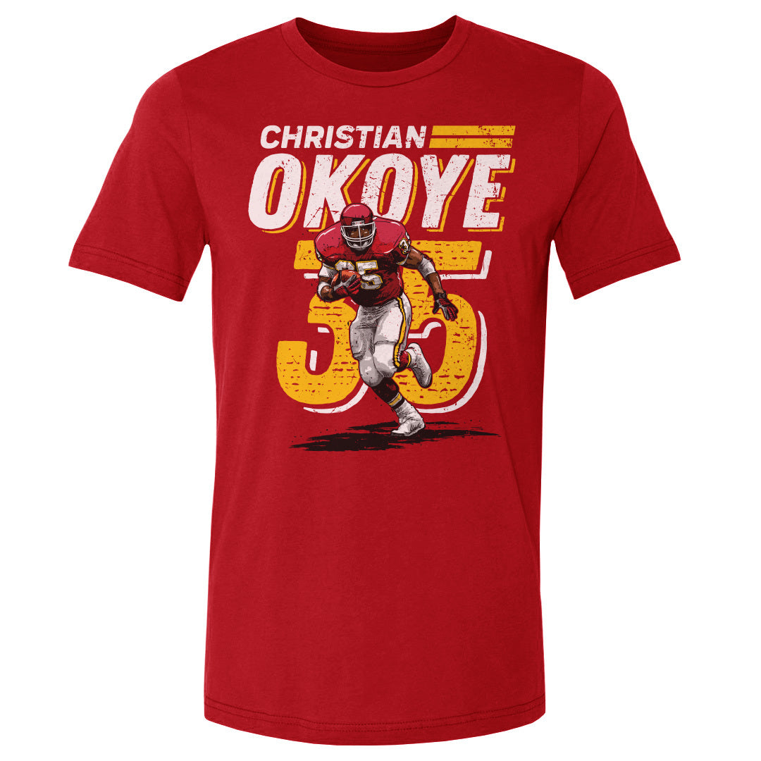 Christian Okoye Men&#39;s Cotton T-Shirt | 500 LEVEL