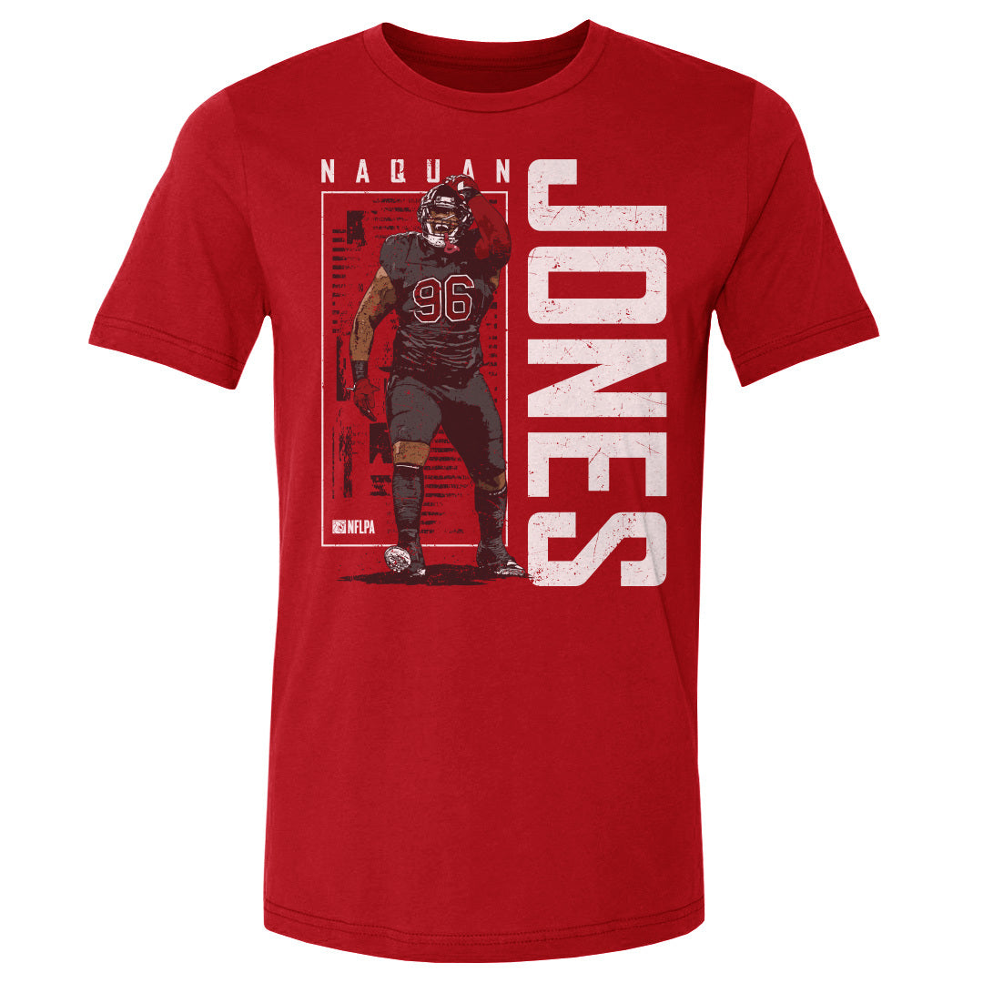 Naquan Jones Men&#39;s Cotton T-Shirt | 500 LEVEL