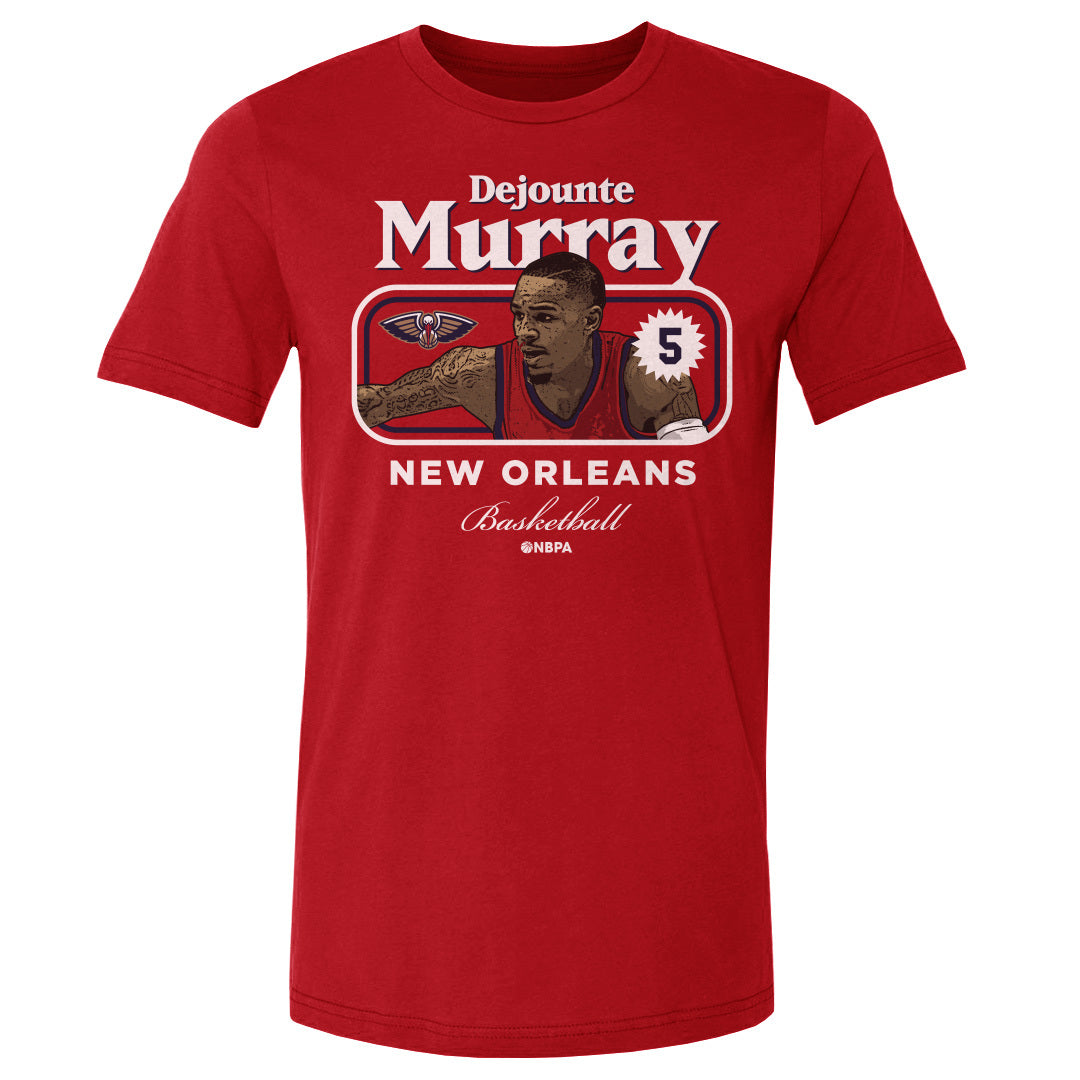 Dejounte Murray Men&#39;s Cotton T-Shirt | 500 LEVEL