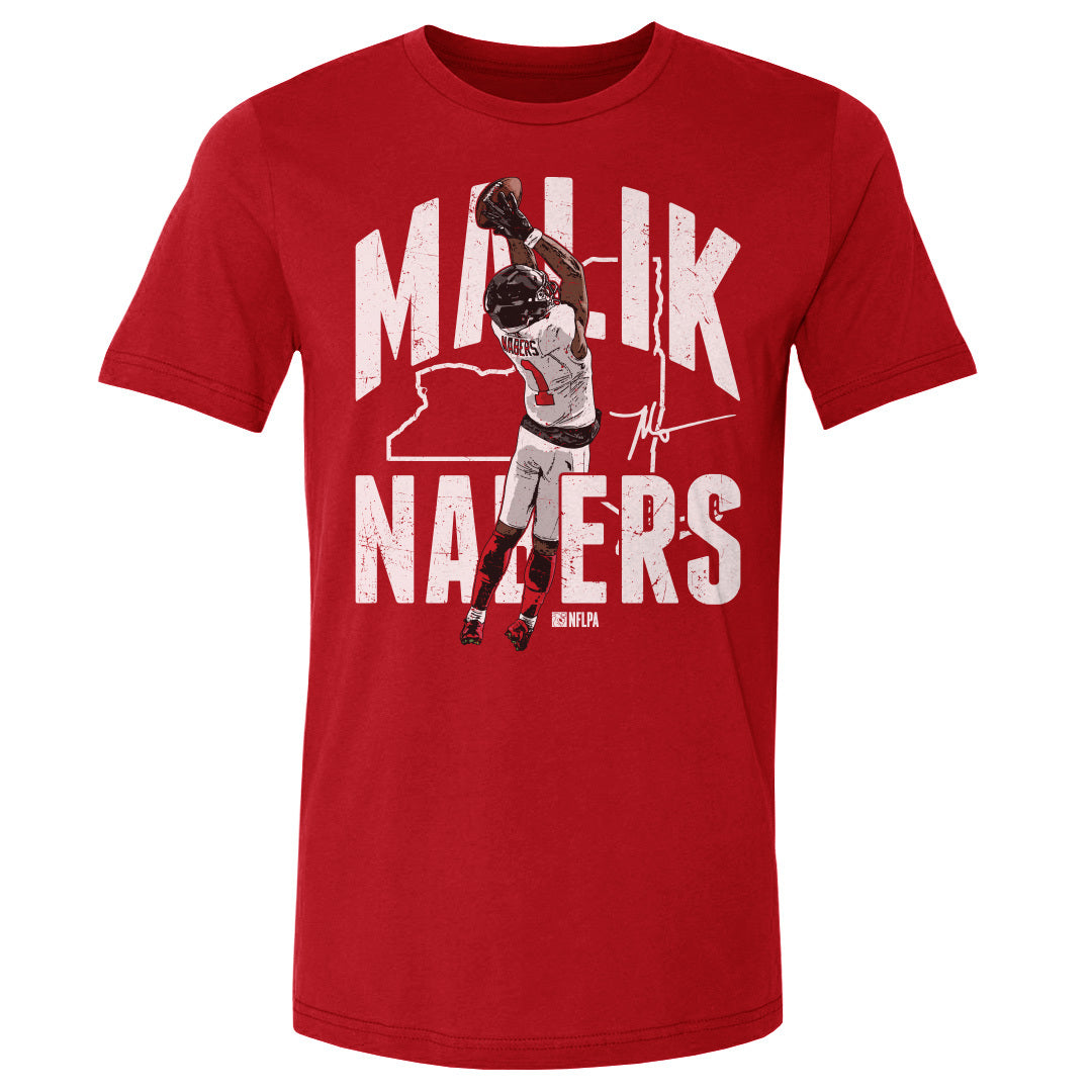 Malik Nabers Men&#39;s Cotton T-Shirt | 500 LEVEL