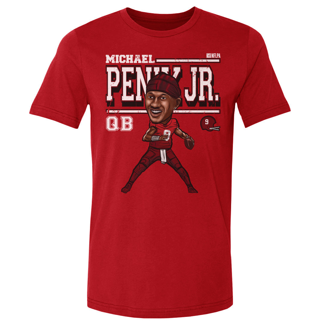 Michael Penix Jr. Men&#39;s Cotton T-Shirt | 500 LEVEL