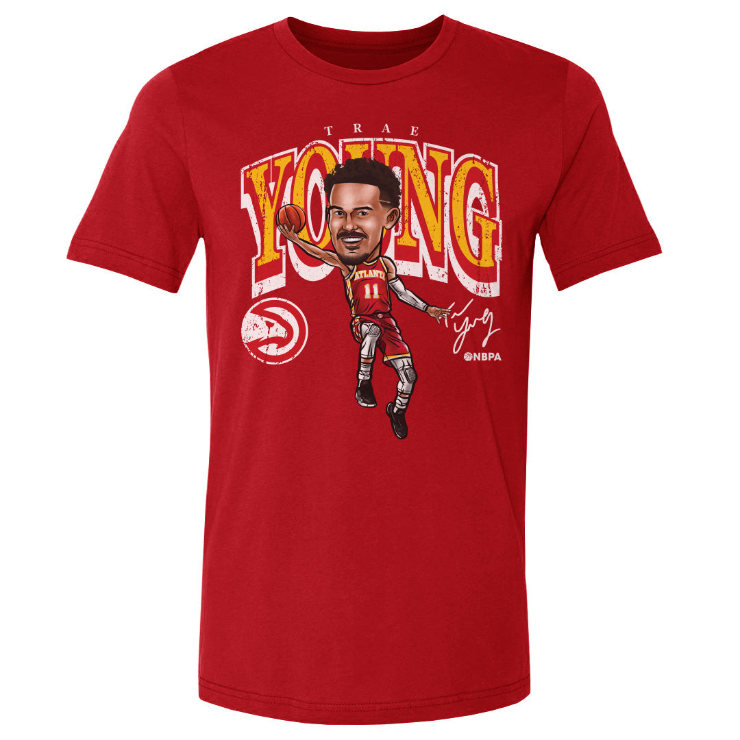 Trae Young Men&#39;s Cotton T-Shirt | 500 LEVEL