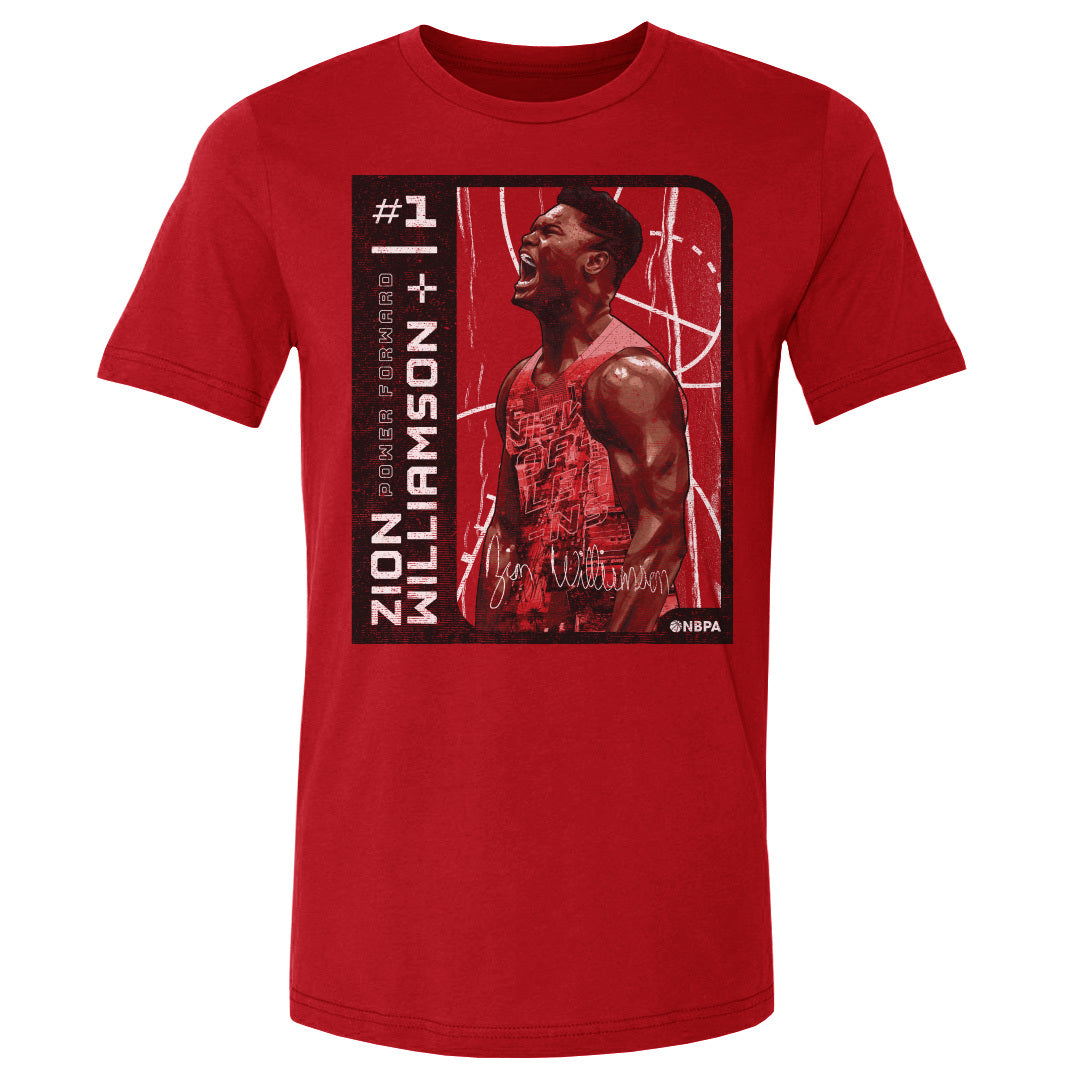 Zion Williamson Men&#39;s Cotton T-Shirt | 500 LEVEL