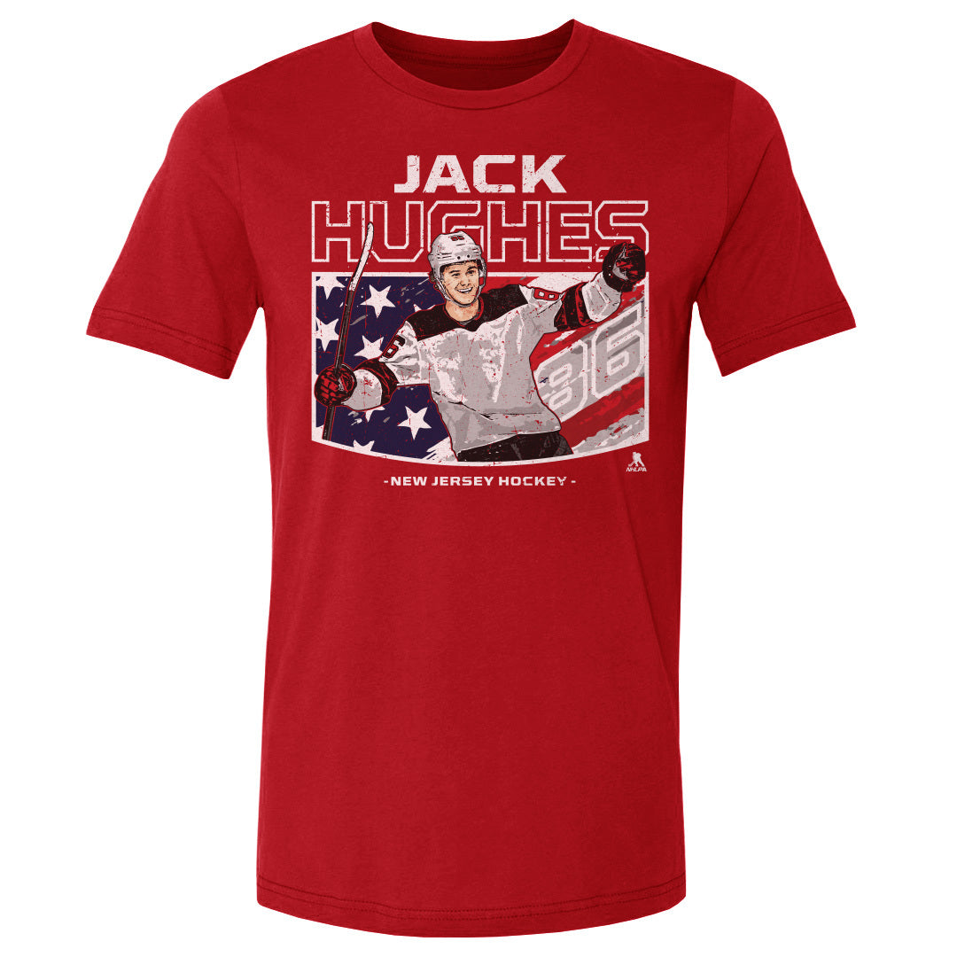 Jack Hughes Men&#39;s Cotton T-Shirt | 500 LEVEL