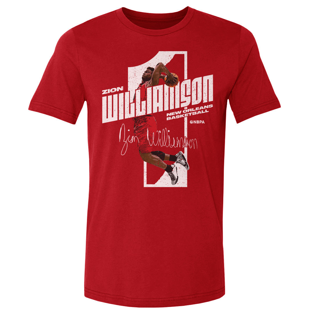 Zion Williamson Men&#39;s Cotton T-Shirt | 500 LEVEL