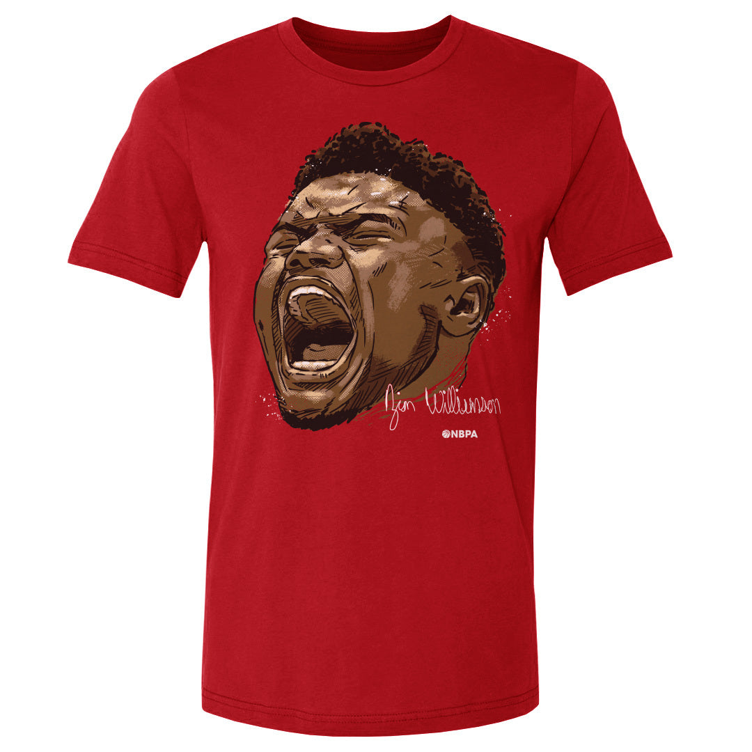 Zion Williamson Men&#39;s Cotton T-Shirt | 500 LEVEL