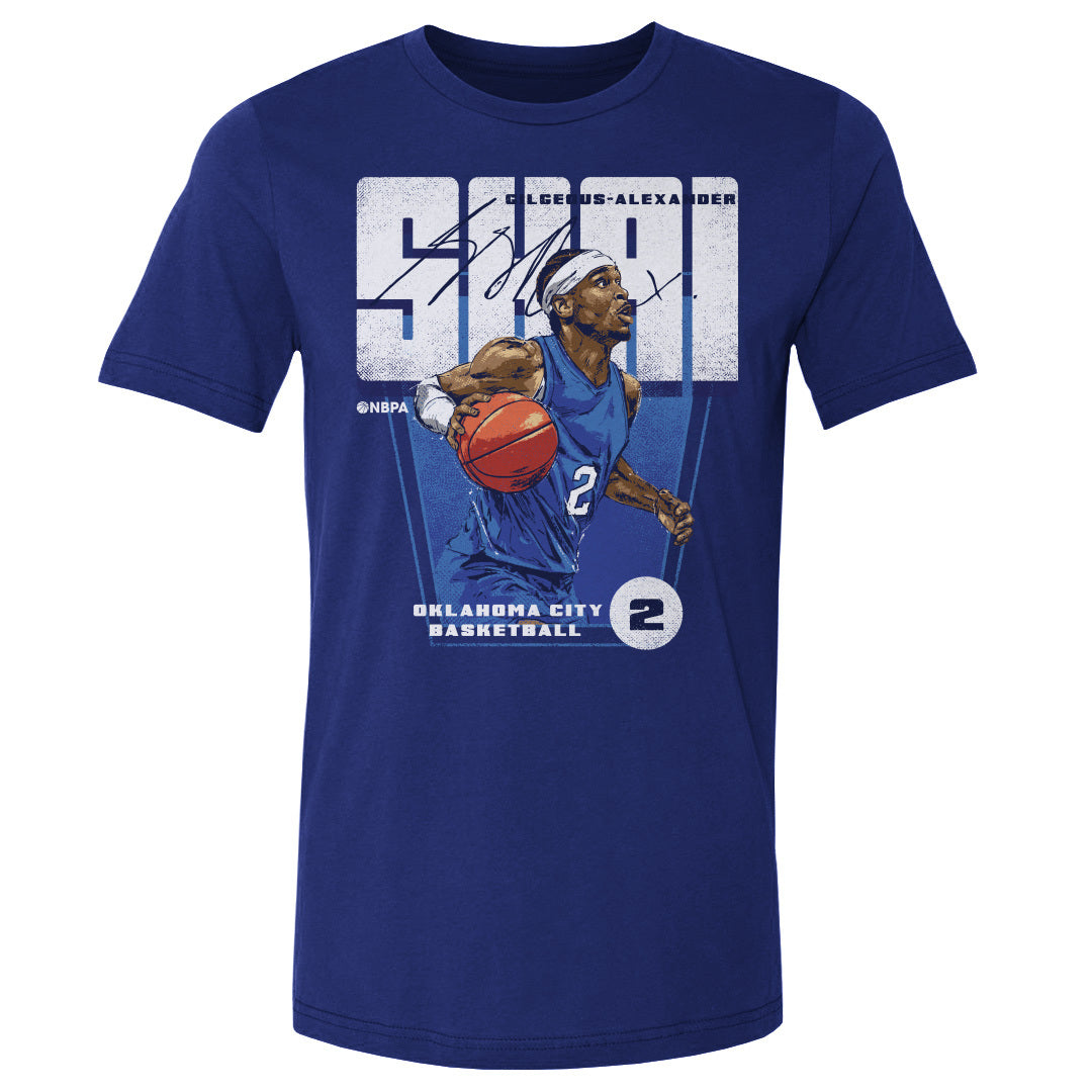 Shai Gilgeous-Alexander Men&#39;s Cotton T-Shirt | 500 LEVEL