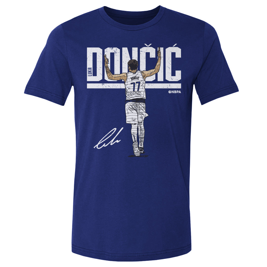 Luka Doncic Men&#39;s Cotton T-Shirt | 500 LEVEL