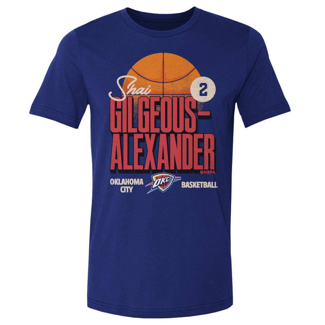 Shai Gilgeous-Alexander Men&#39;s Cotton T-Shirt | 500 LEVEL