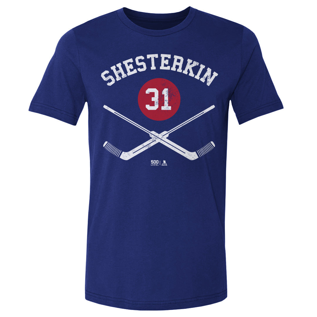 Igor Shesterkin Men&#39;s Cotton T-Shirt | 500 LEVEL