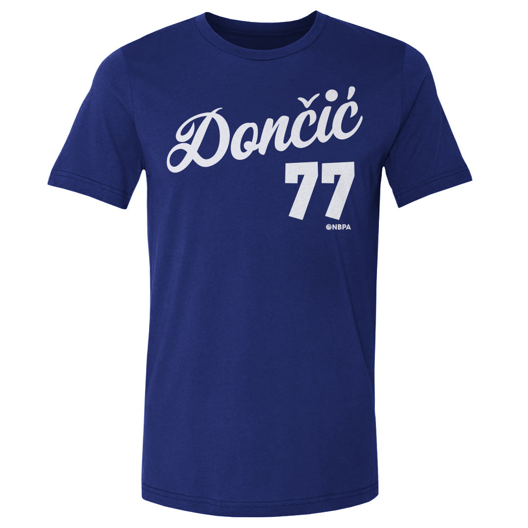 Luka Doncic Men&#39;s Cotton T-Shirt | 500 LEVEL