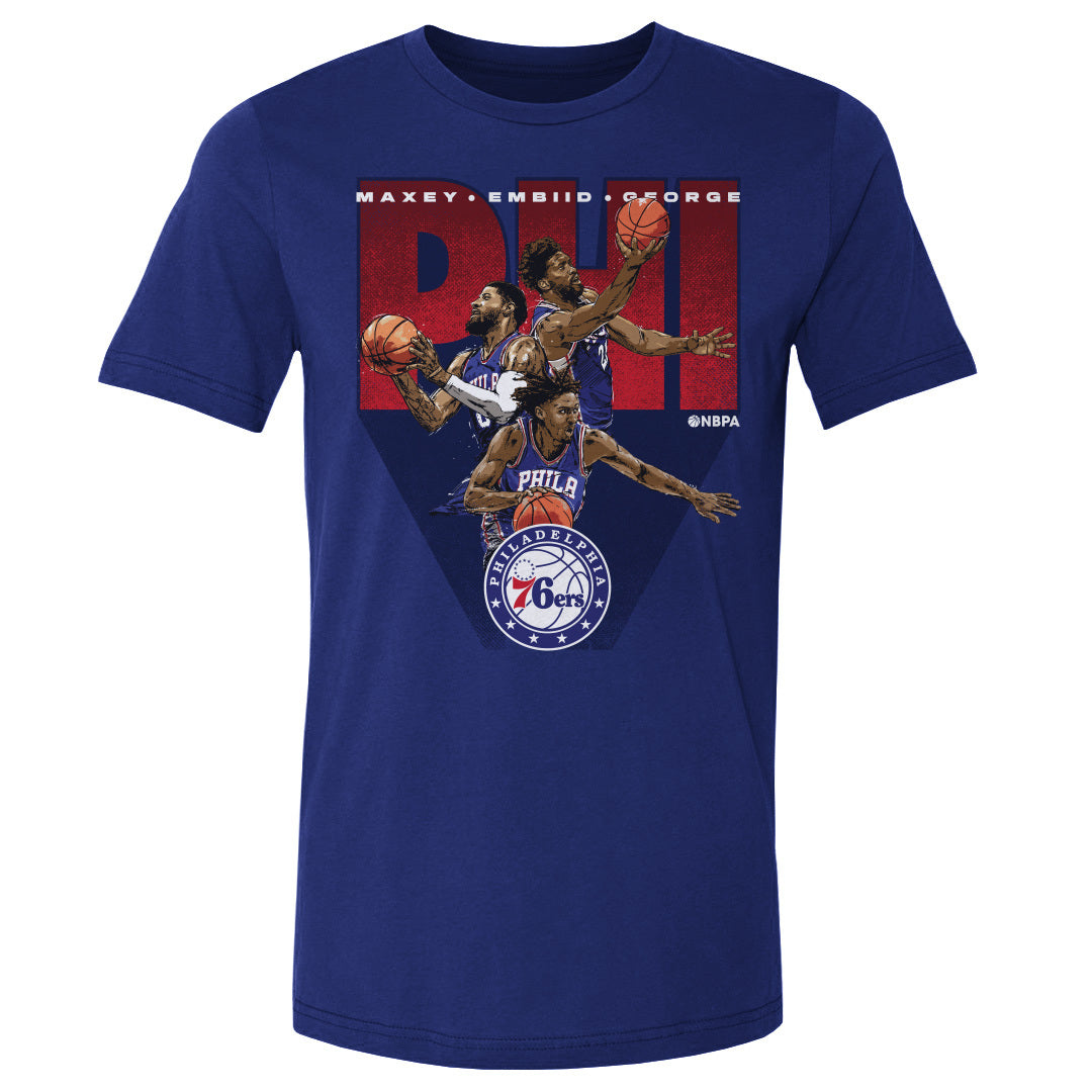 Joel Embiid Men&#39;s Cotton T-Shirt | 500 LEVEL