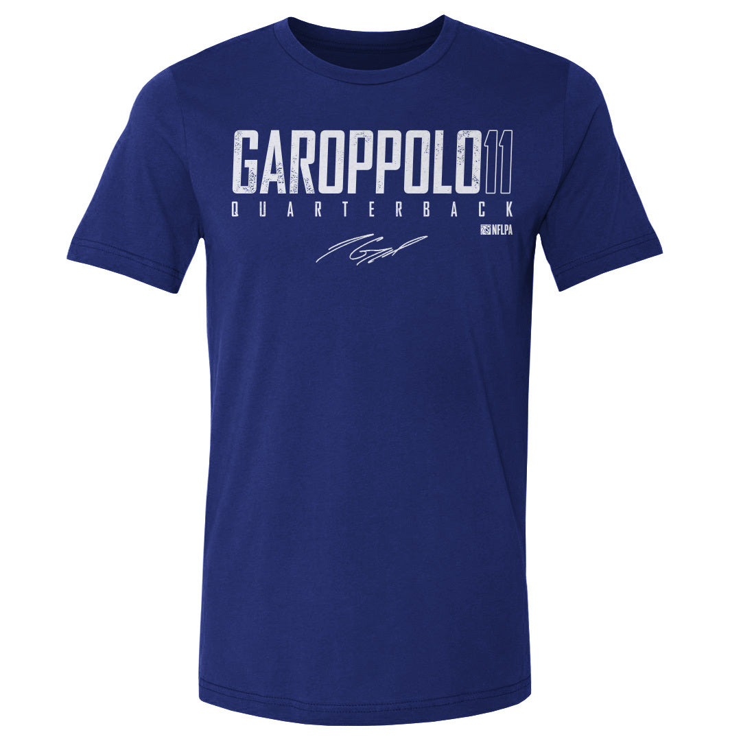 Jimmy Garoppolo Men&#39;s Cotton T-Shirt | 500 LEVEL