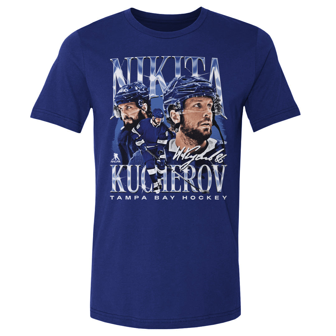 Nikita Kucherov Men&#39;s Cotton T-Shirt | 500 LEVEL