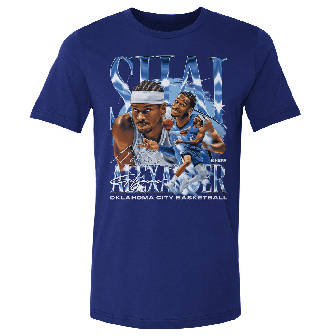 Shai Gilgeous-Alexander Men&#39;s Cotton T-Shirt | 500 LEVEL