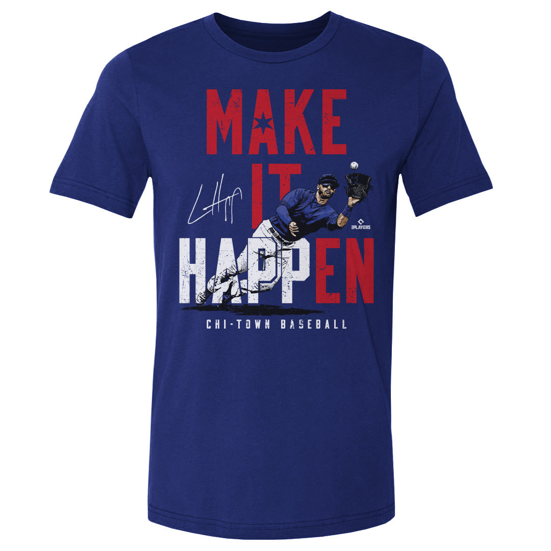 Ian Happ Men&#39;s Cotton T-Shirt | 500 LEVEL