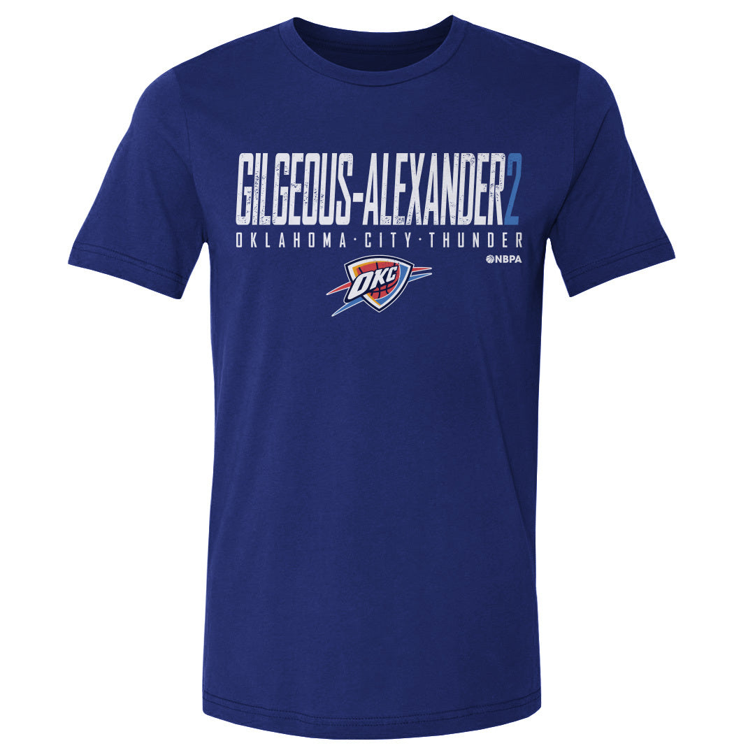 Shai Gilgeous-Alexander Men&#39;s Cotton T-Shirt | 500 LEVEL