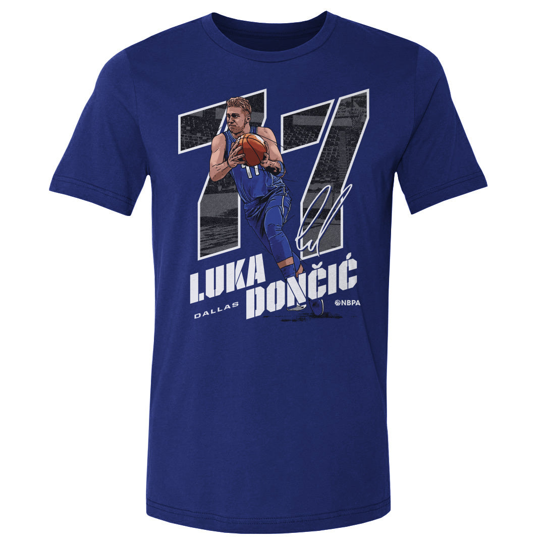 Luka Doncic Men&#39;s Cotton T-Shirt | 500 LEVEL