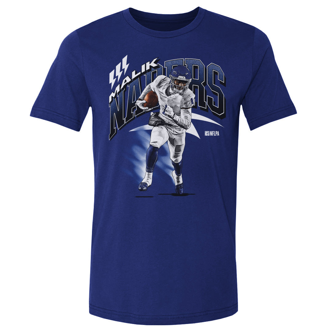 Malik Nabers Men&#39;s Cotton T-Shirt | 500 LEVEL