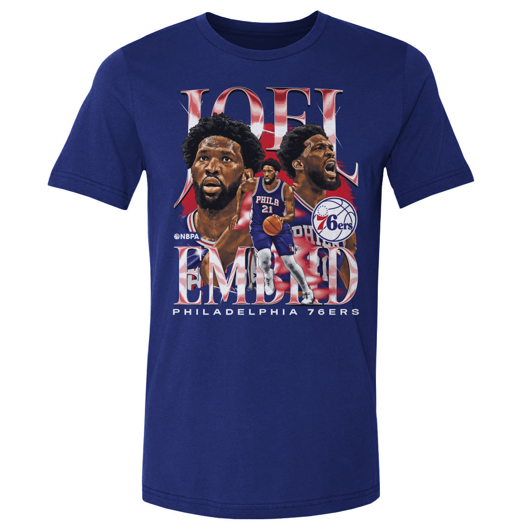 Joel Embiid Men&#39;s Cotton T-Shirt | 500 LEVEL