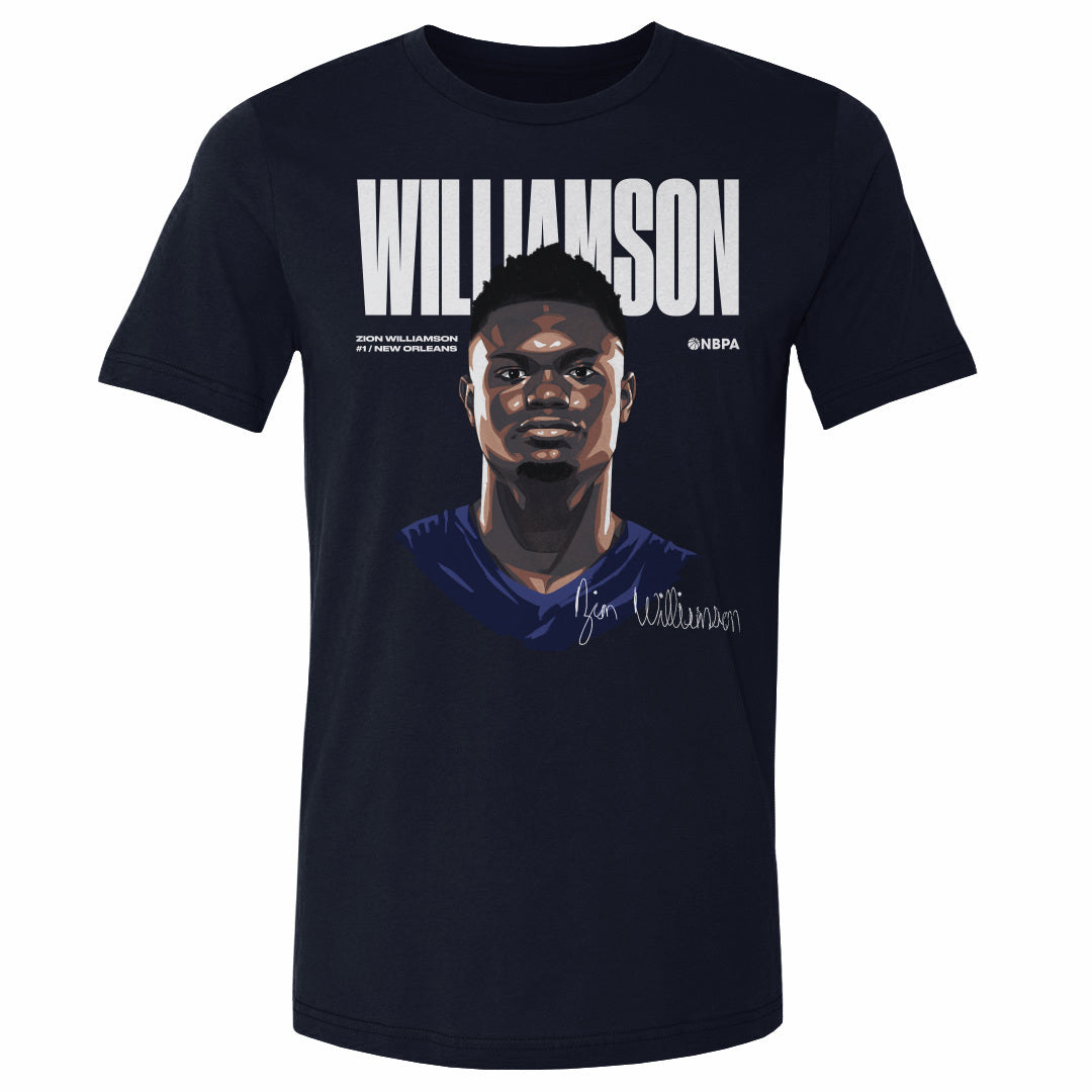 Zion Williamson Men&#39;s Cotton T-Shirt | 500 LEVEL