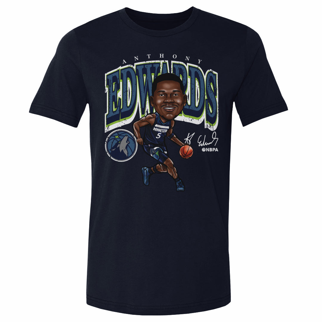 Anthony Edwards Men&#39;s Cotton T-Shirt | 500 LEVEL