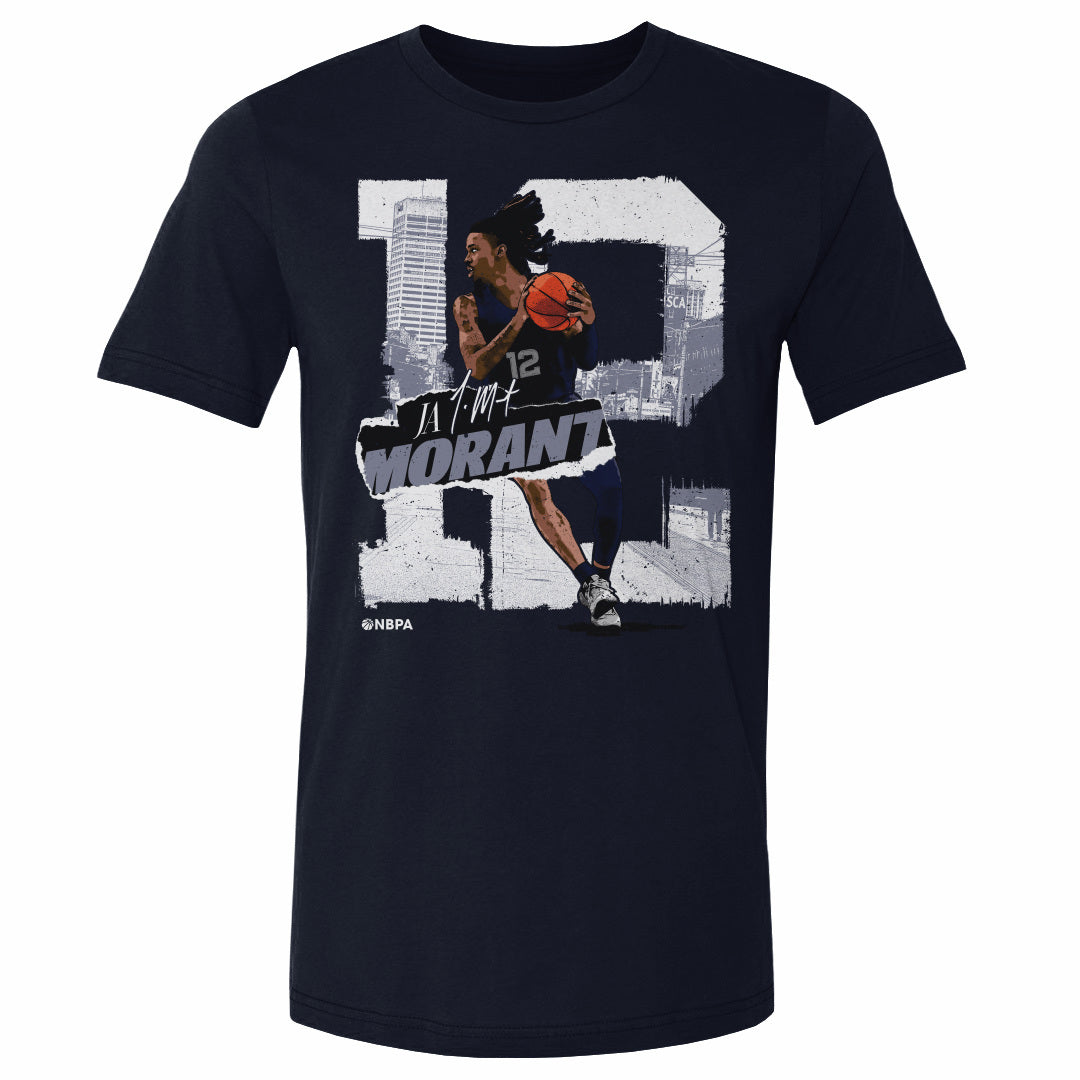 Ja Morant Men&#39;s Cotton T-Shirt | 500 LEVEL