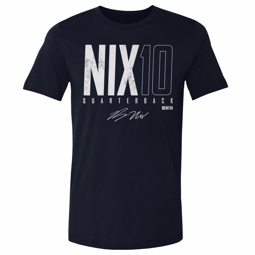 Bo Nix Men&#39;s Cotton T-Shirt | 500 LEVEL