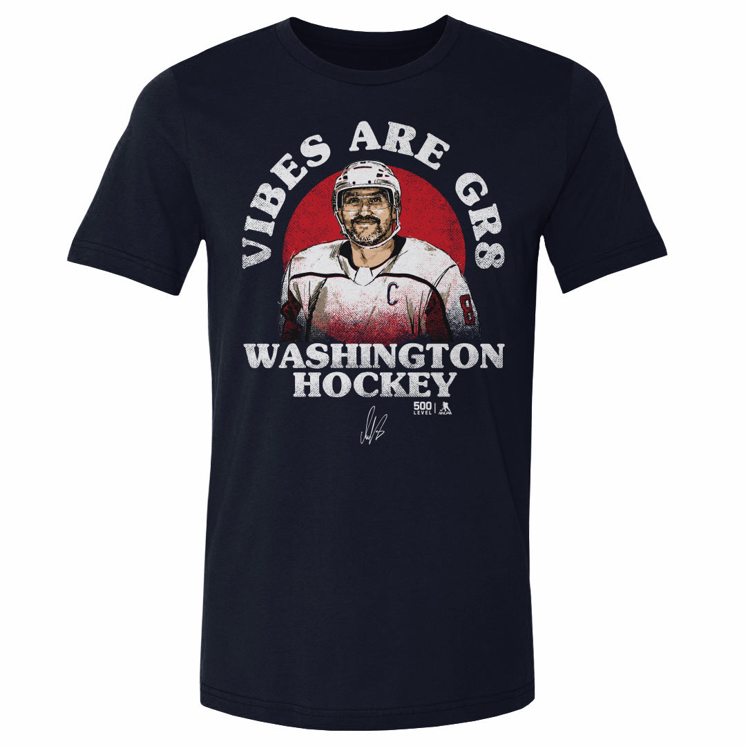 Alex Ovechkin Men&#39;s Cotton T-Shirt | 500 LEVEL