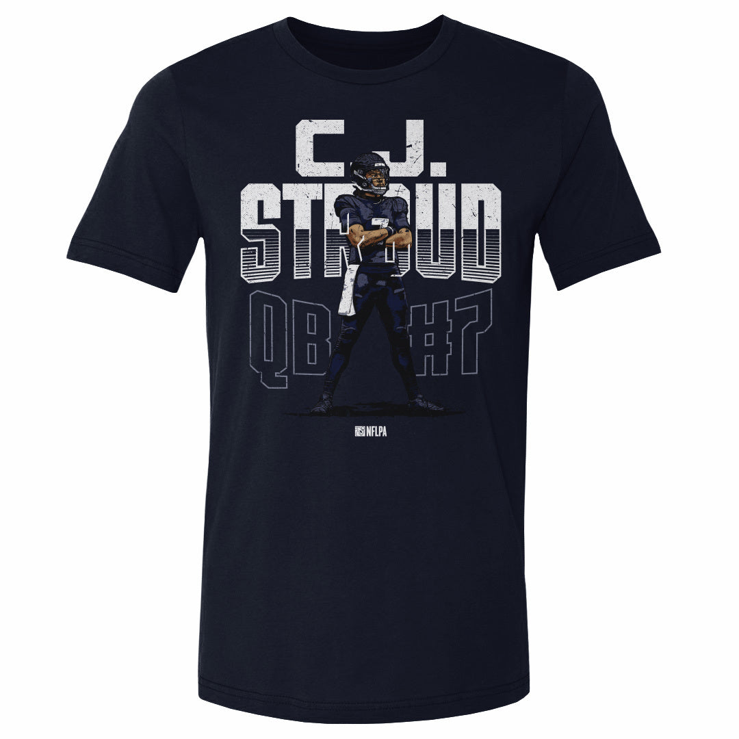 C.J. Stroud Men&#39;s Cotton T-Shirt | 500 LEVEL