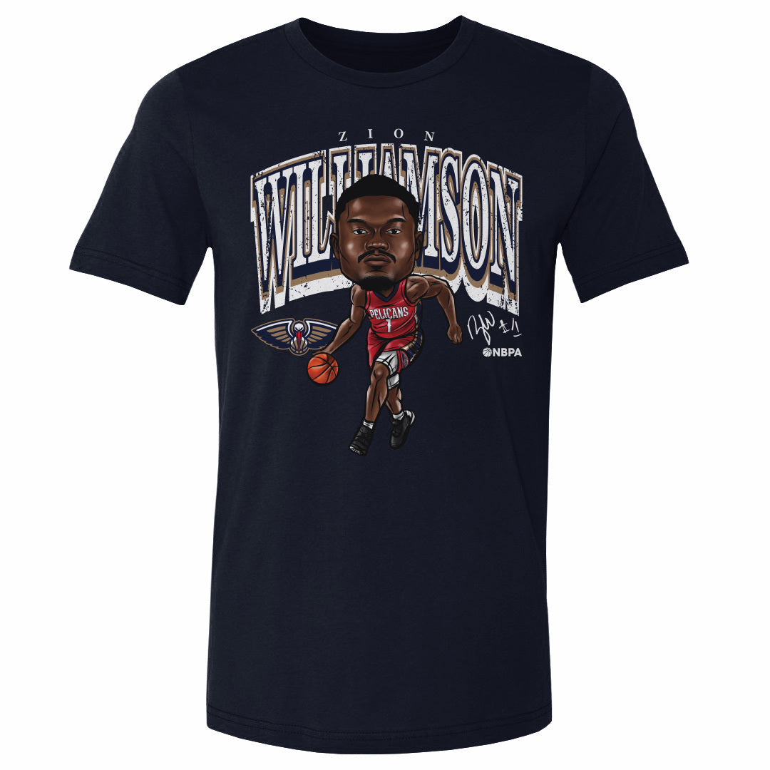 Zion Williamson Men&#39;s Cotton T-Shirt | 500 LEVEL