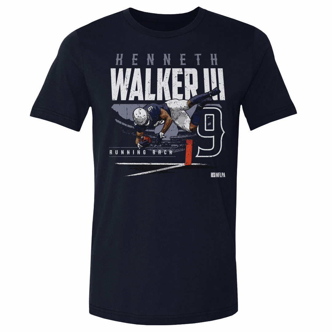 Kenneth Walker III Men&#39;s Cotton T-Shirt | 500 LEVEL