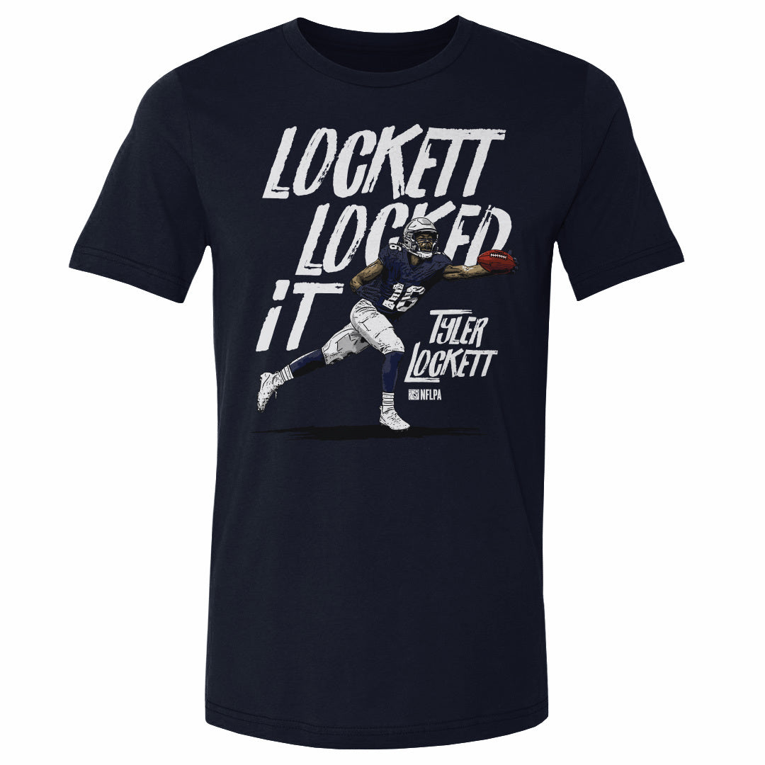 Tyler Lockett Men&#39;s Cotton T-Shirt | 500 LEVEL