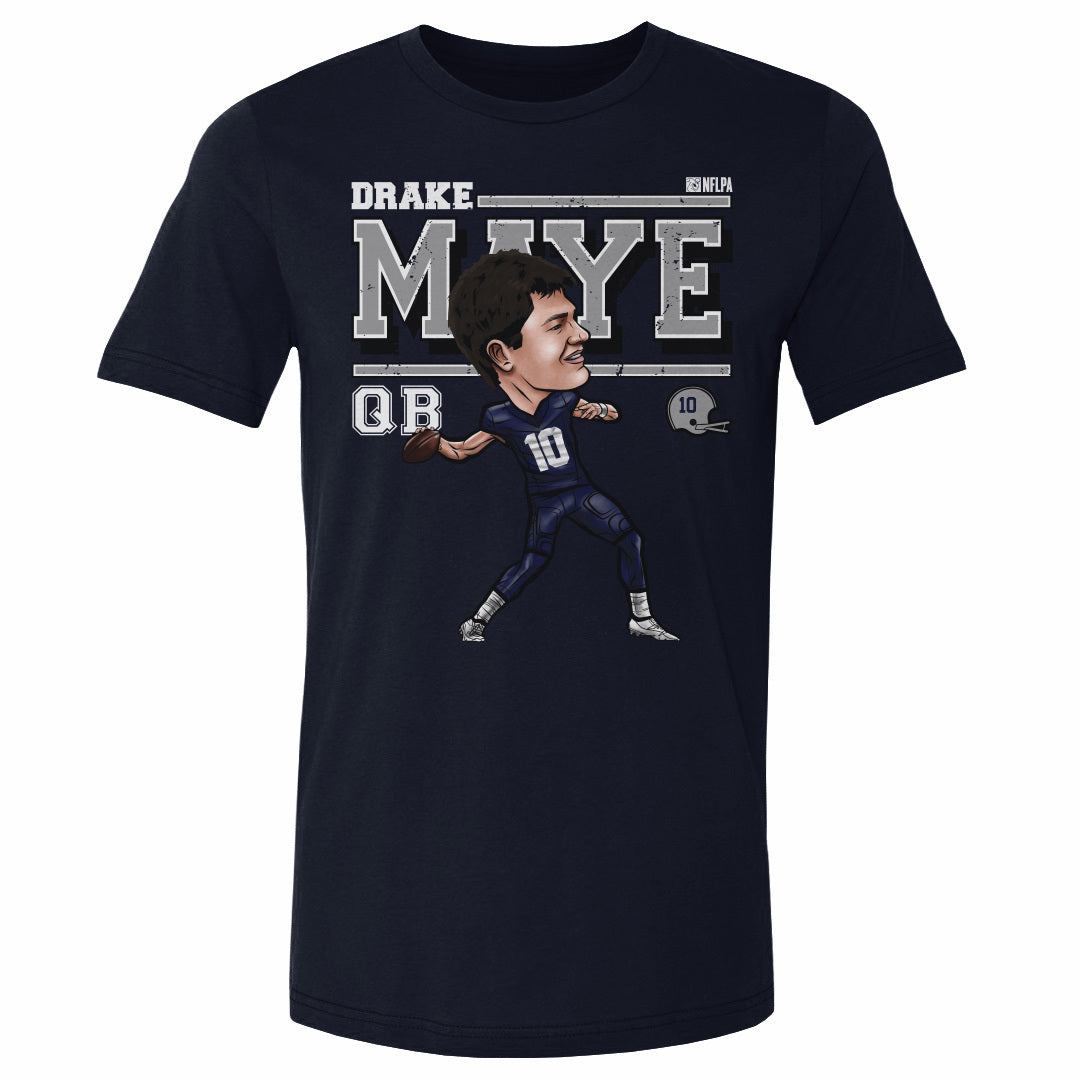 Drake Maye Men&#39;s Cotton T-Shirt | 500 LEVEL