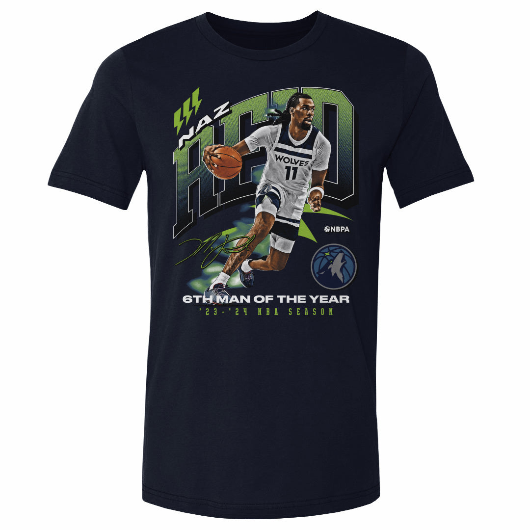 Naz Reid Men&#39;s Cotton T-Shirt | 500 LEVEL