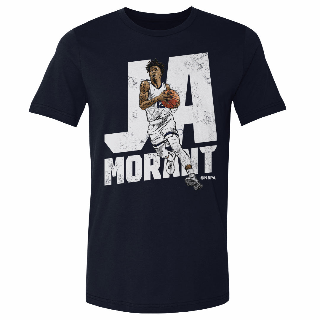 Ja Morant Men&#39;s Cotton T-Shirt | 500 LEVEL