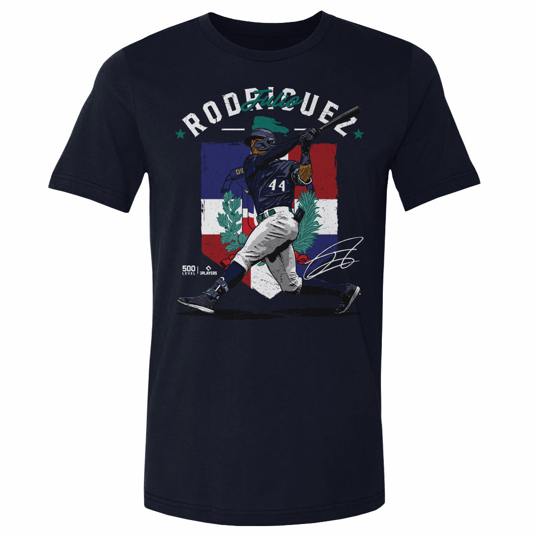 Julio Rodriguez Men&#39;s Cotton T-Shirt | 500 LEVEL